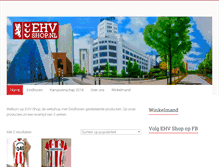 Tablet Screenshot of ehvshop.nl